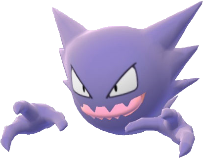 Haunter-go - 鬼 斯 通 (418x323), Png Download