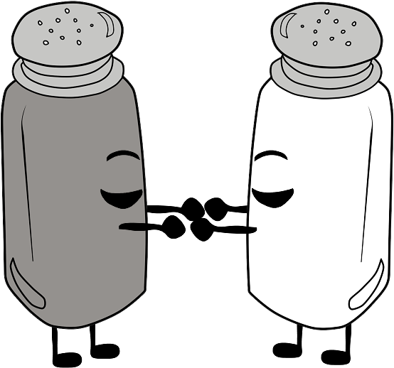 Salt And Pepper Oldies - Inanimate Insanity Salt And Pepper (720x534), Png Download