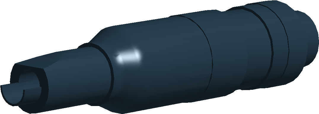 Pbs-4 Suppressor - Torpedo (1110x410), Png Download