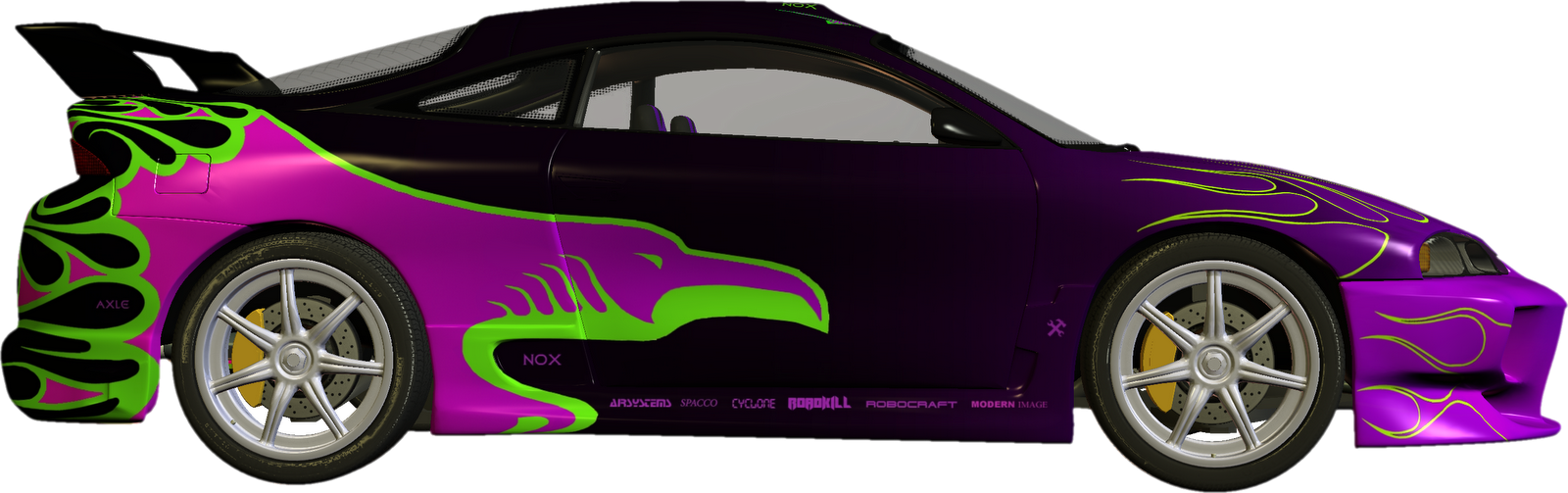 Car Clipart Animated (1600x503), Png Download