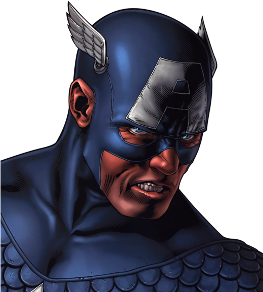 Share This Image - Captain America (519x600), Png Download