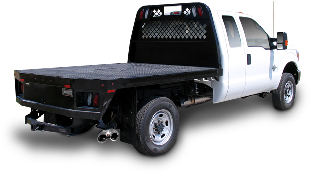 1 Ton Flatbed Truck Rental - Flat Bed Rental Truck (678x440), Png Download