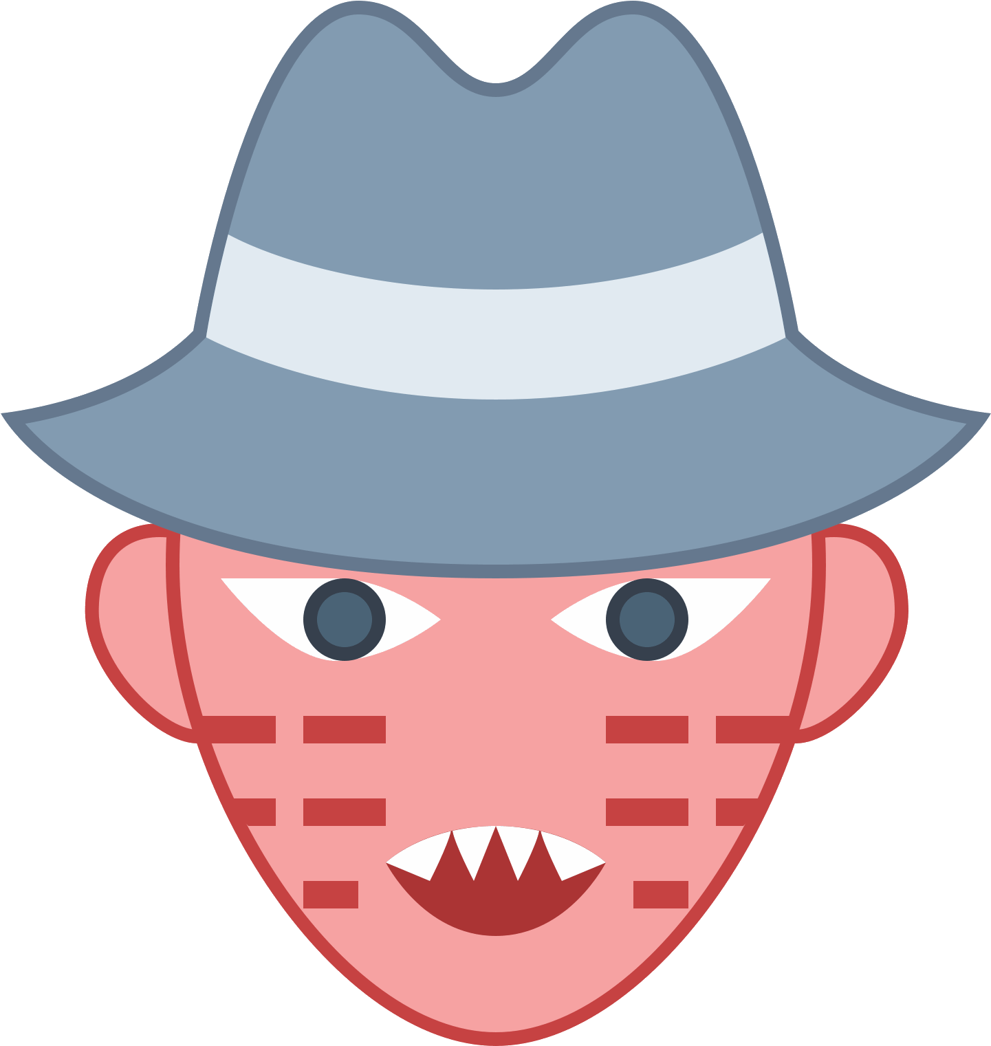 Freddy Krueger Icon - Icon (1600x1600), Png Download