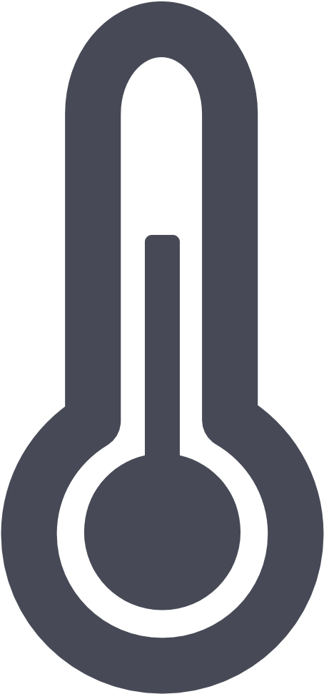 Free Icons Png - Svg Thermometer (1000x1000), Png Download