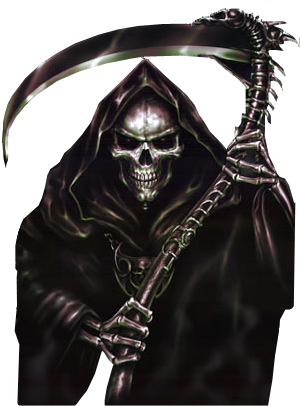 Top 10 Grim Reapers - Grim Reaper Bodybuilder (301x425), Png Download