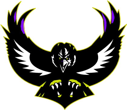 Clip Arts Related To - Baltimore Ravens 1996 Logo (438x380), Png Download