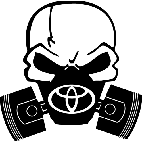 Skull With Gas Mask Png - Logo Gas Mask Png (500x500), Png Download