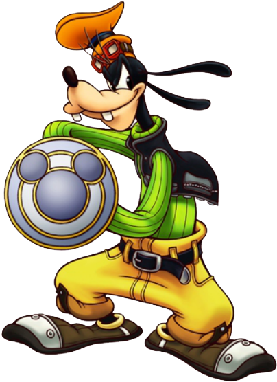 Picture Freeuse Download Partner Future Card Buddyfight - Kingdom Hearts Goofy Shield (423x571), Png Download