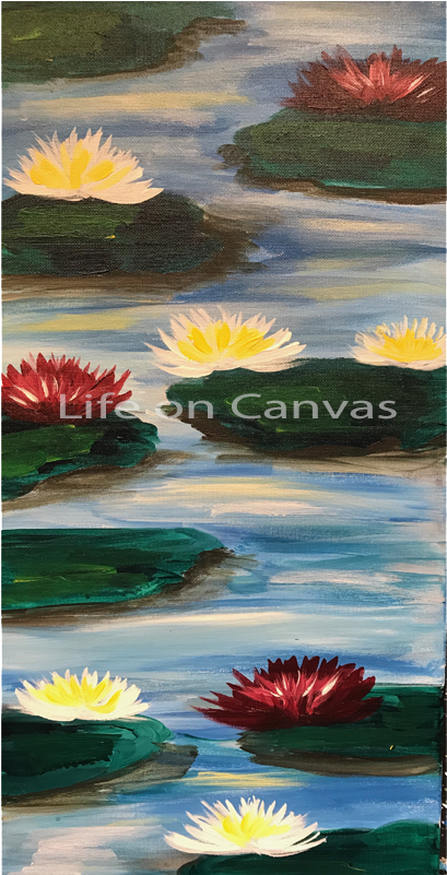 Water Lilies (1200x800), Png Download