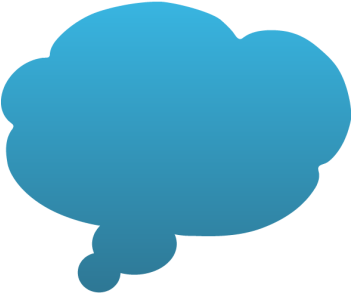 Thought Bubble Static Cling - Green Thought Bubble Png (350x350), Png Download