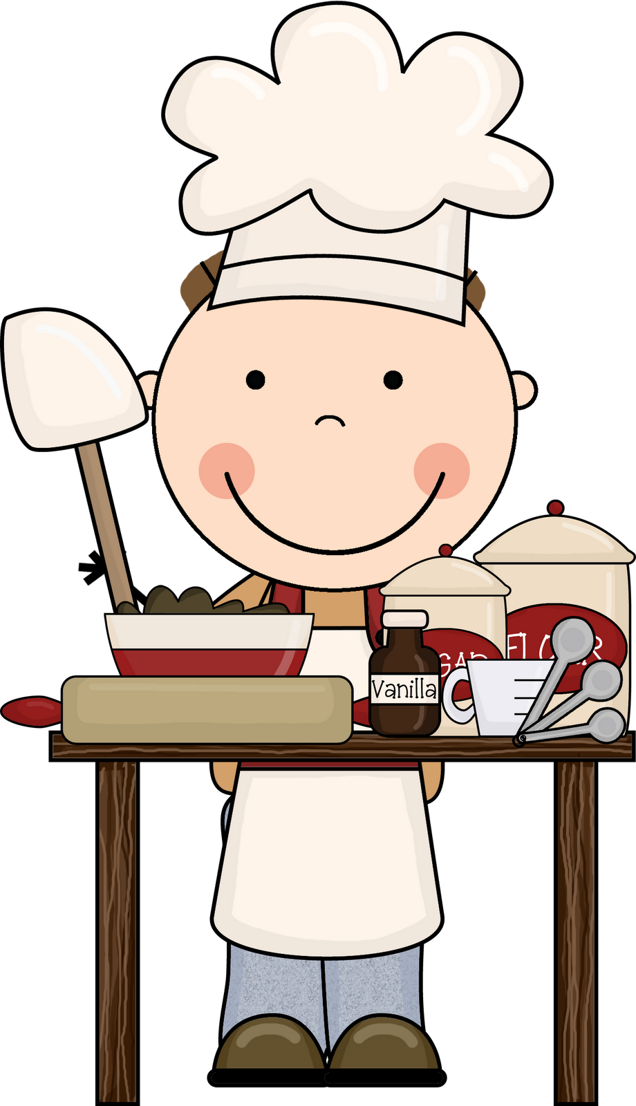 Sample Image From Scrappindoodles This Was The Line - Cooking School Clip Art (920x1600), Png Download