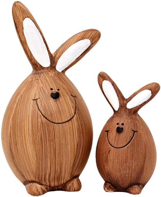 Rabbit, Easter Bunny, Easter, Funny, Figures - Pasqua 1 Aprile 2018 (614x720), Png Download