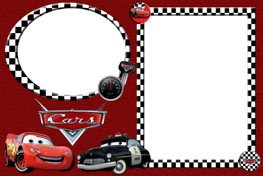 Moldura Carros Png Clipart Lightning Mcqueen Car Picture (900x604), Png Download