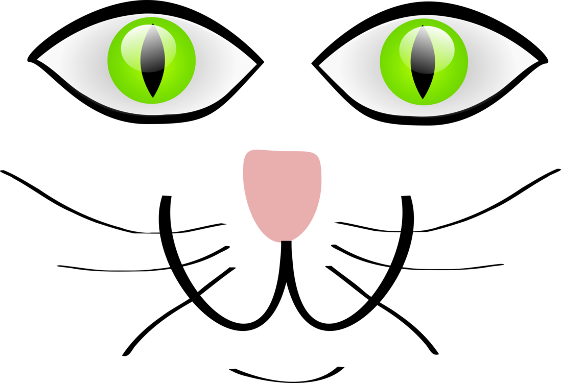 Free - Olhos De Gato Desenho (700x477), Png Download