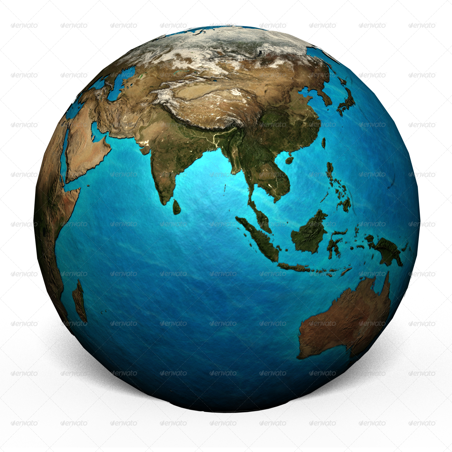 Globe Earth Png Image Background - Hong Kong North Korea (1800x1800), Png Download