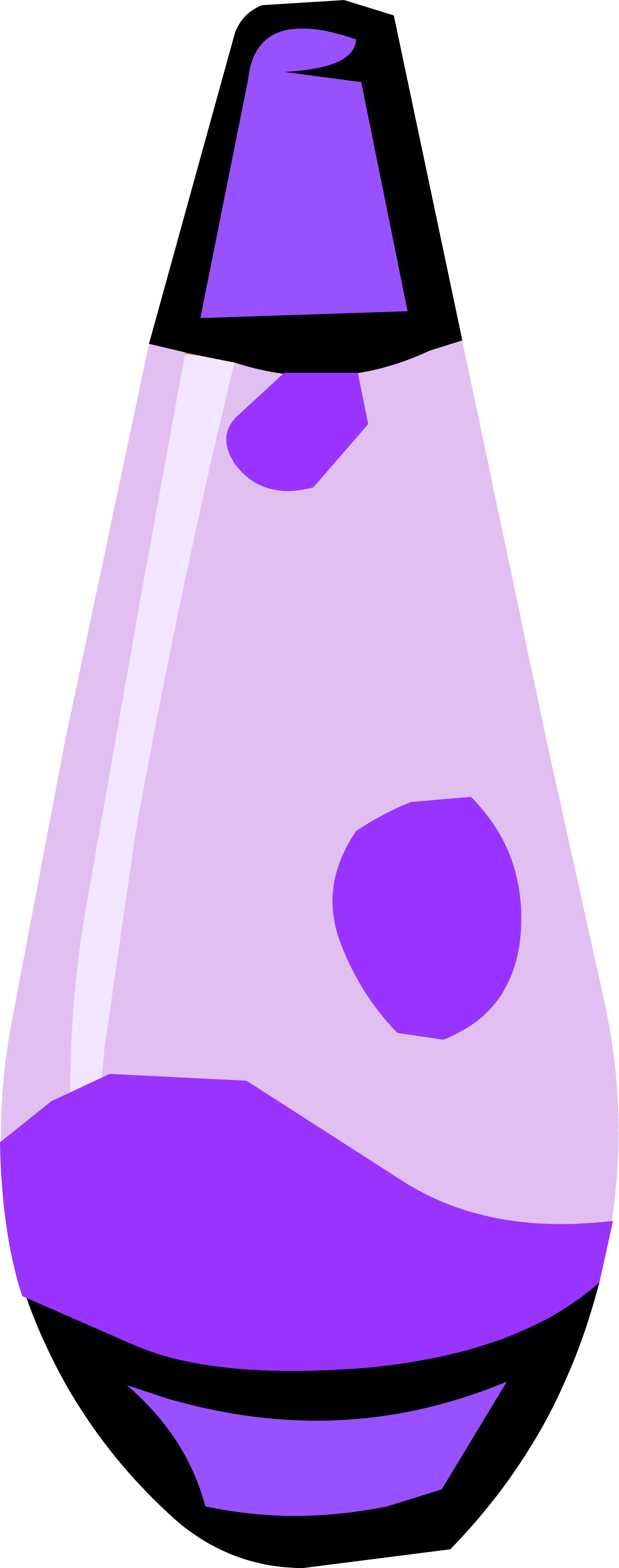Purple Lava Lamp - Lava Lamp Clipart Png (1450x3672), Png Download
