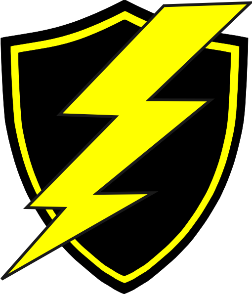 How To Set Use Yellow Thunder Logo Clipart (510x595), Png Download