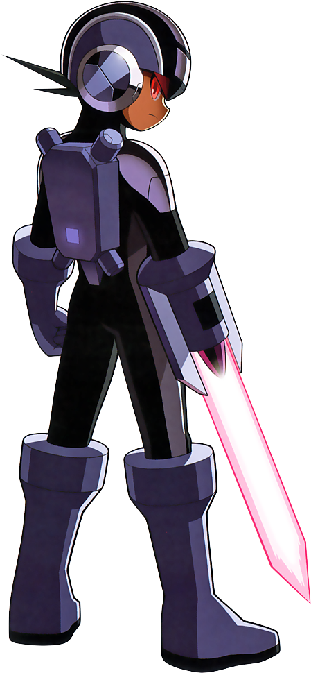 Dark Megaman - Megaman X Dark Megaman (501x1000), Png Download