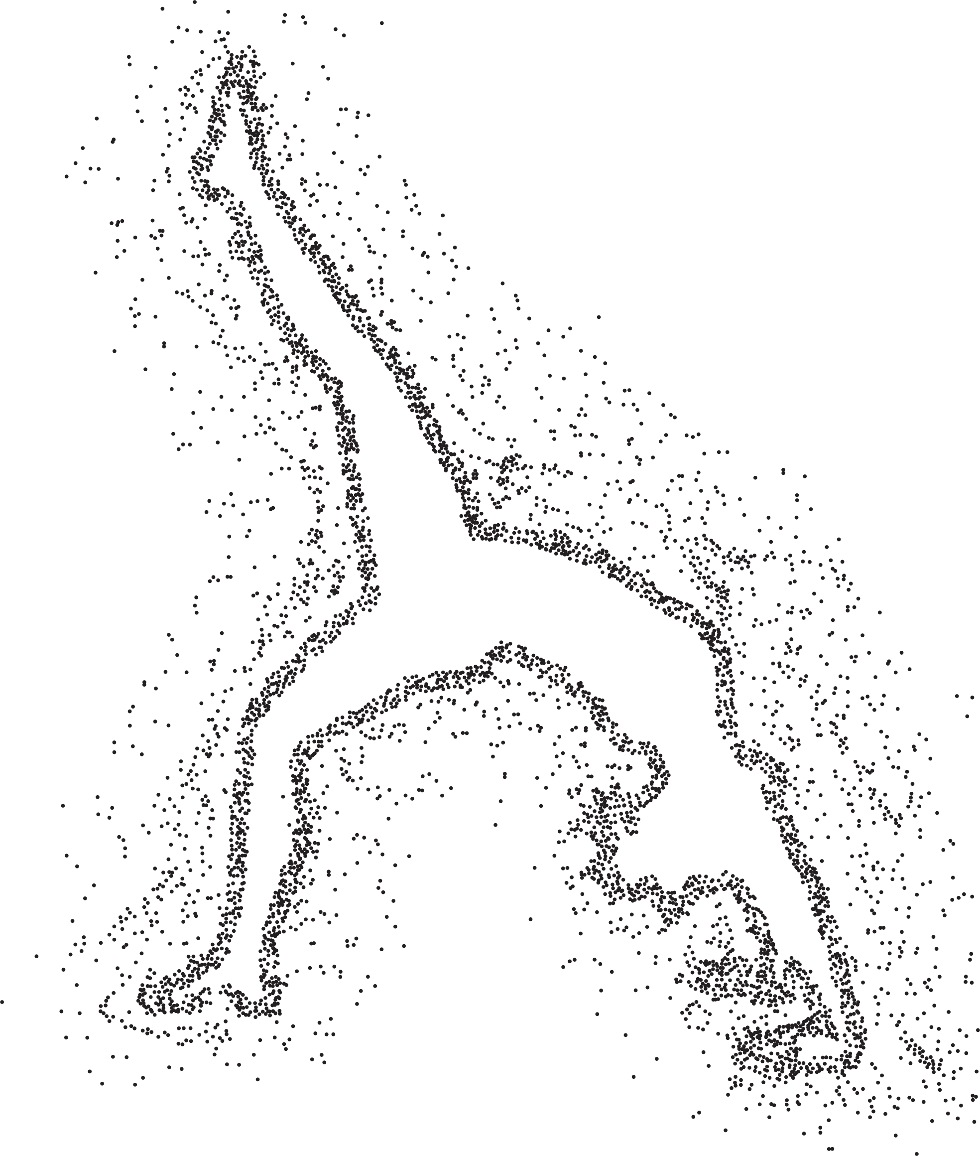 This Free Icons Png Design Of Particles Female Yoga (1968x2320), Png Download