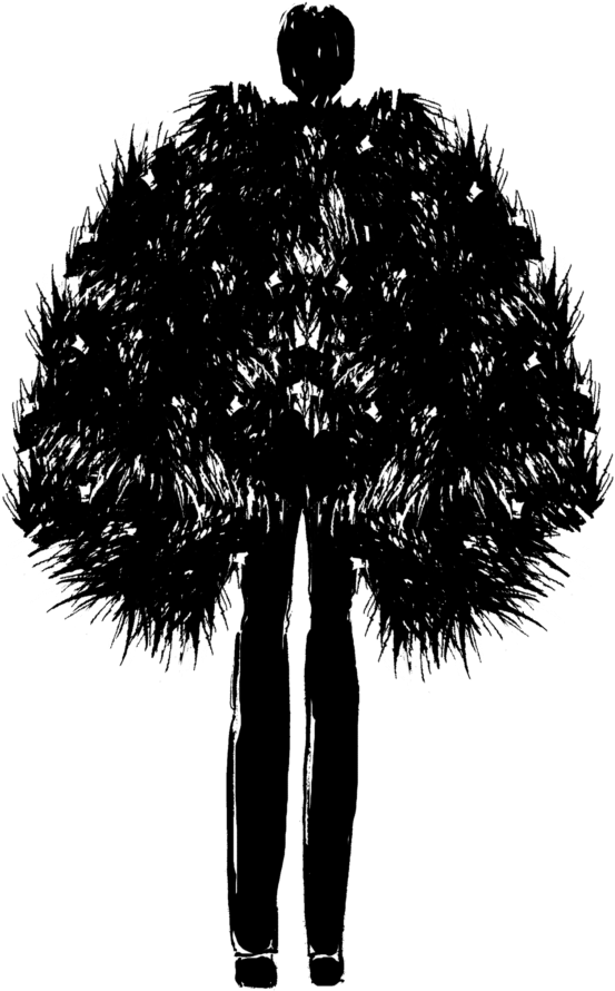 Riccardo Tisci For Harper's Bazaar Uk - Borassus Flabellifer (960x1024), Png Download