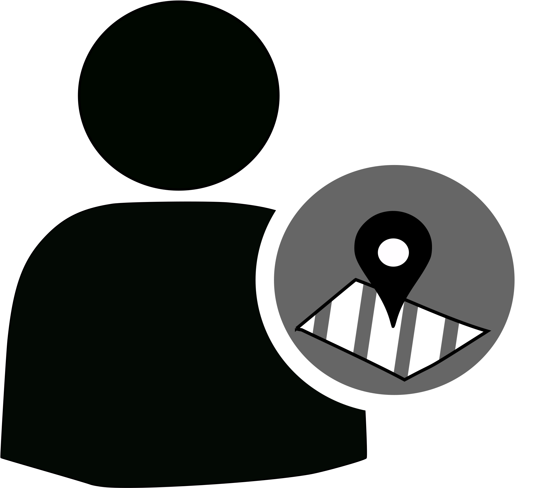 Clipart Black And White Library Location Clipart White - Workflow Clip Art (2400x2400), Png Download