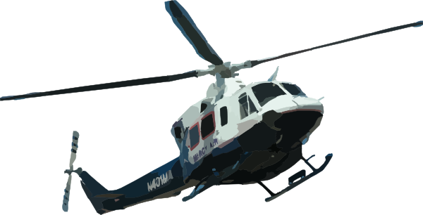 Helicopter Png File - Helicopter Clip Art (600x306), Png Download