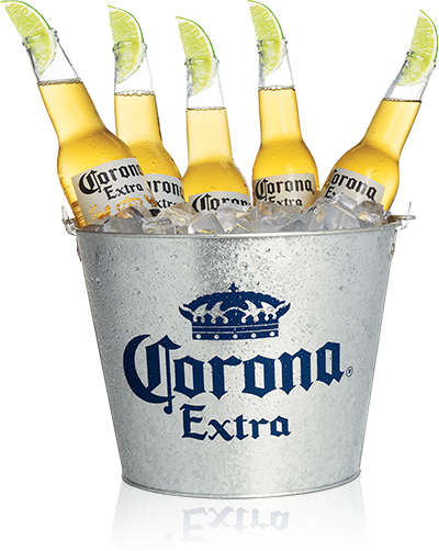 Corona Bucket Png (400x502), Png Download