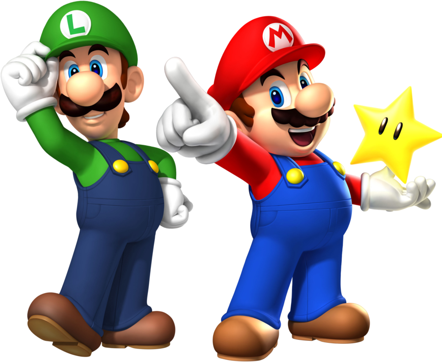 Mario And Luigi By ~legend-tony980 On Deviantart Mario - Mario E Luigi Bros (900x783), Png Download