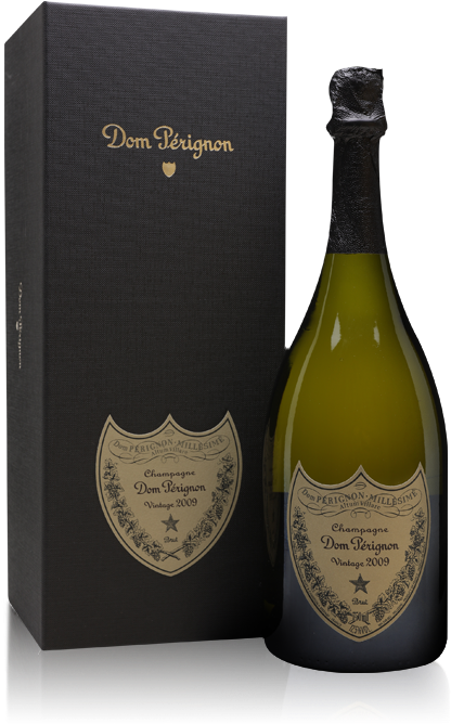 Dom Perignon Bottle With Gift Box - Champagne Dom Perignon 2009 (600x800), Png Download