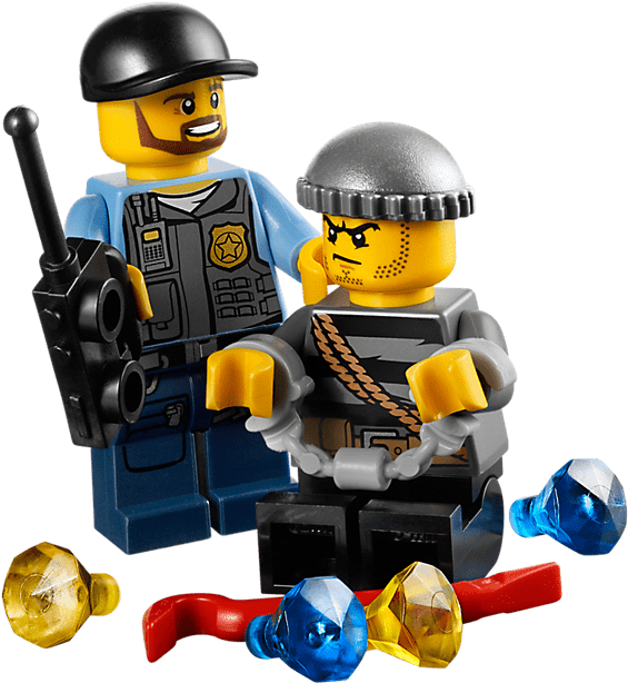 Download - Lego City Police Atv Play Set (840x630), Png Download