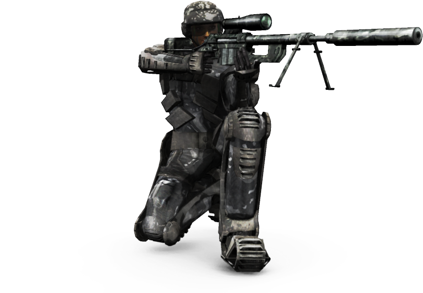 Usmc Sniper - Sniper Png (1024x632), Png Download