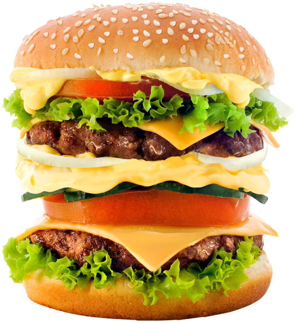 Big Burger Png (1024x1119), Png Download
