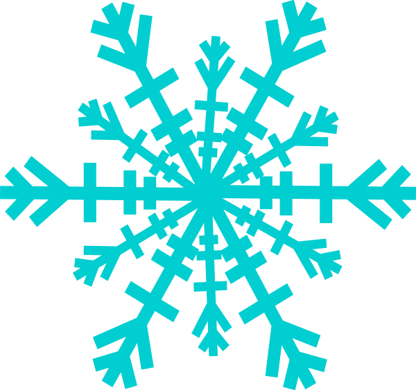 Snowflake Clip Art - Purple Snowflake (600x563), Png Download