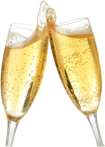 Document Joint - New Year Champagne Png (480x537), Png Download