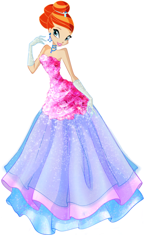 Photo Bloomfprincess Zpsb0705f2f - Club Winx Princesa Bloom (510x801), Png Download