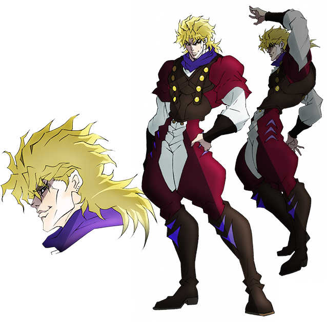 Legendary - Jojo Phantom Blood Dio (668x627), Png Download