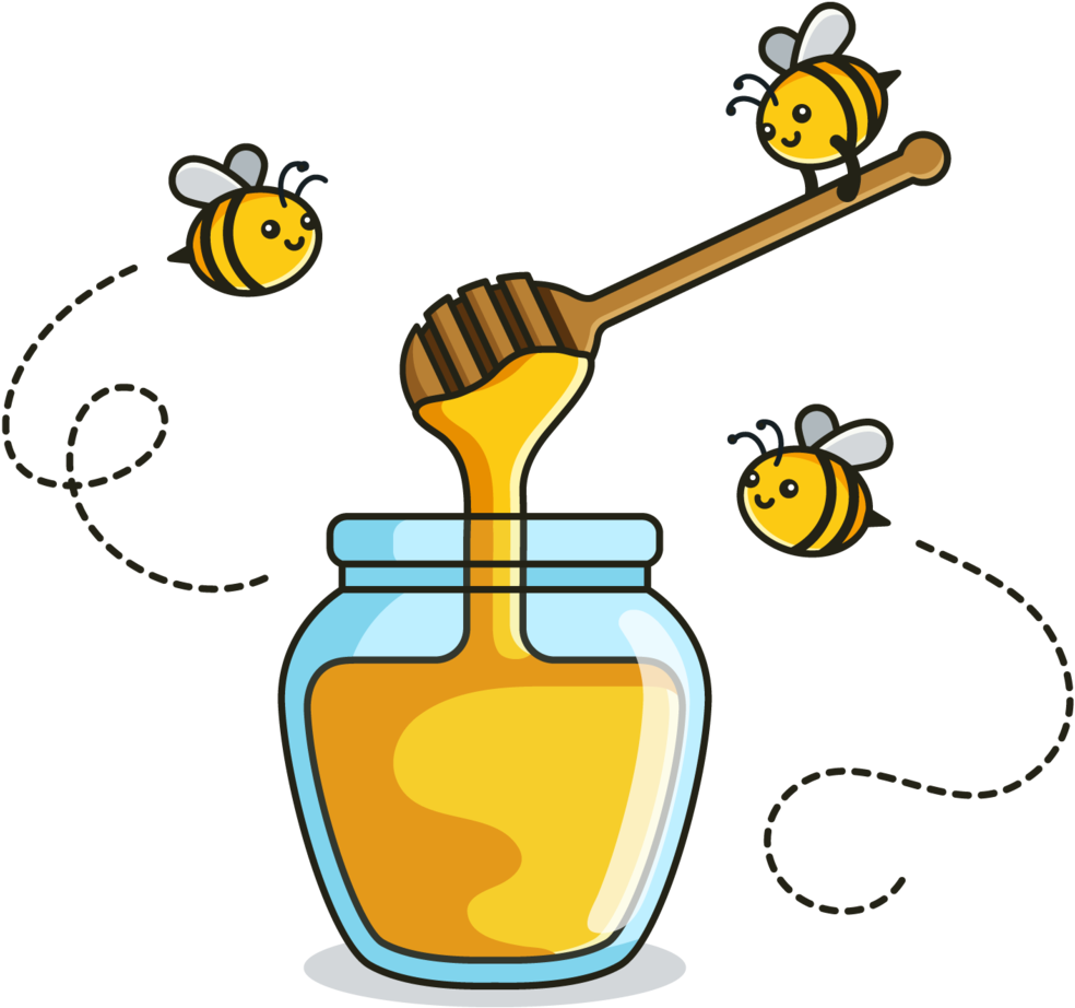 Be My Guest Sweet As Honey - Honey (1000x939), Png Download