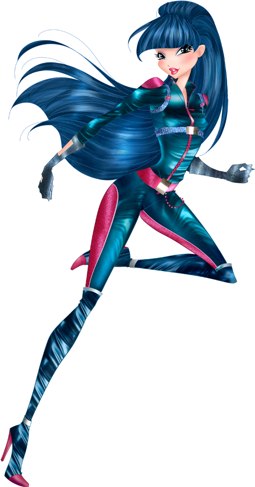 World Of Winx Musa In Spy Outfit Png Picture - World Of Winx Musa (1000x1000), Png Download