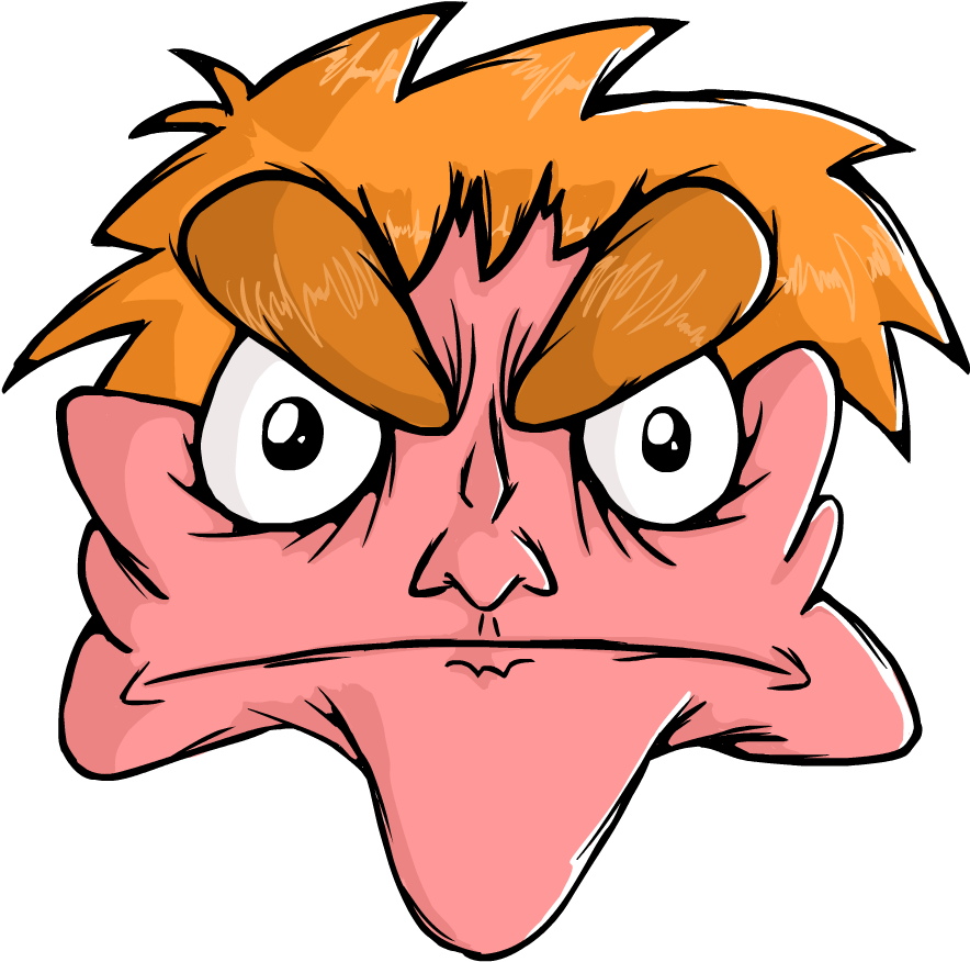 Image Free Library Anger Clipart Red Face - Hate Everything Youtube (894x894), Png Download