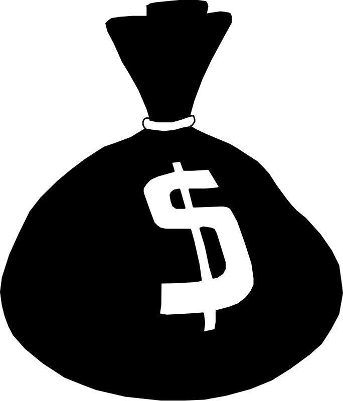 Money Bag Picture - Money Bag Clip Art (510x595), Png Download