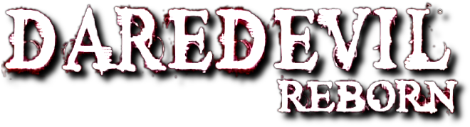 Daredevil Reborn Logo - Graphic Design (666x193), Png Download