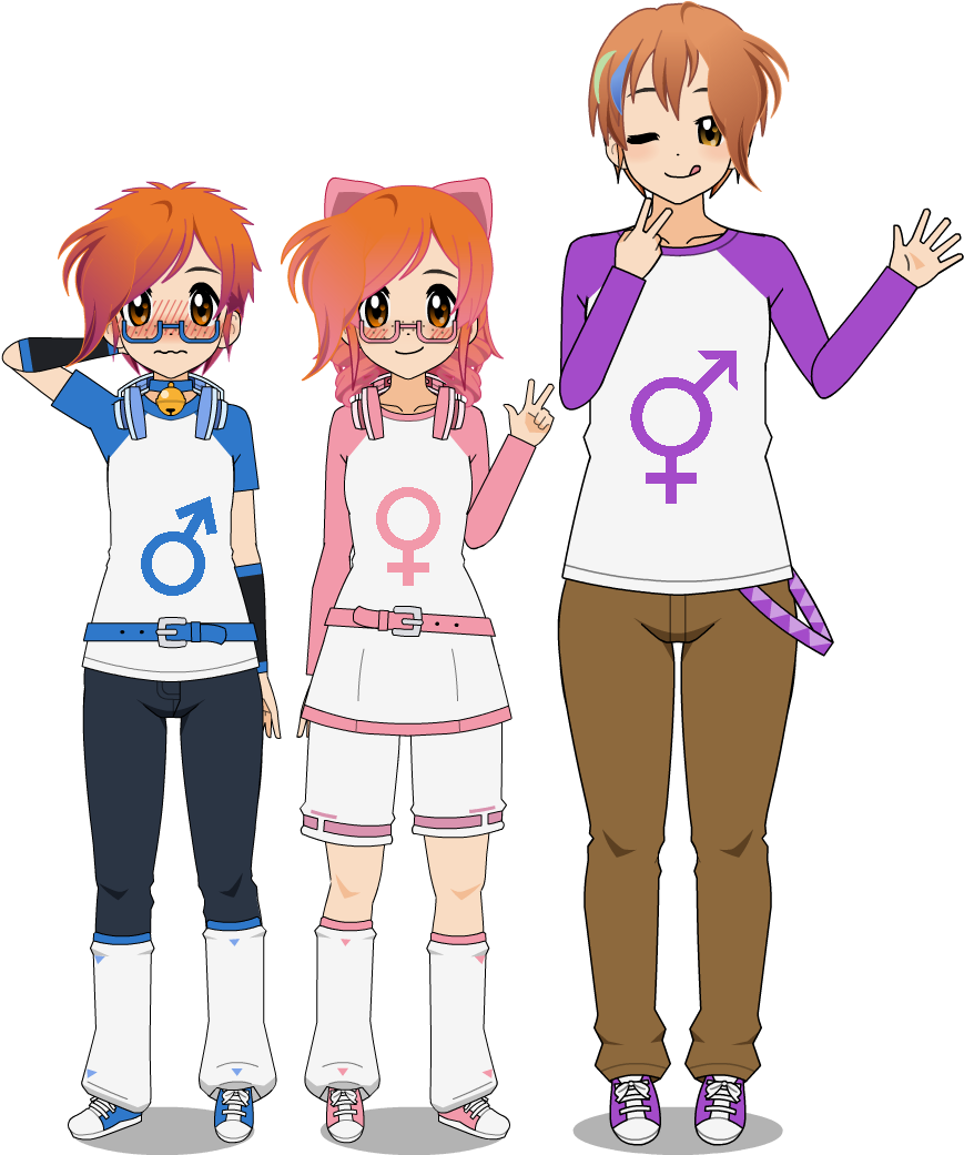 Gender Symbol On Yo Shirt - Cartoon (957x1135), Png Download