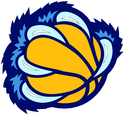 Memphis,grizzlies - Memphis Grizzlies Claw Logo (435x405), Png Download