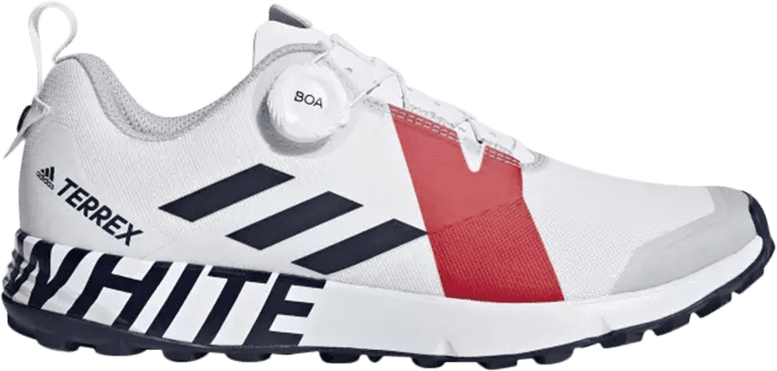 White Mountaineering X Terrex Two Boa - Adidas Terrex Two Boa (850x406), Png Download