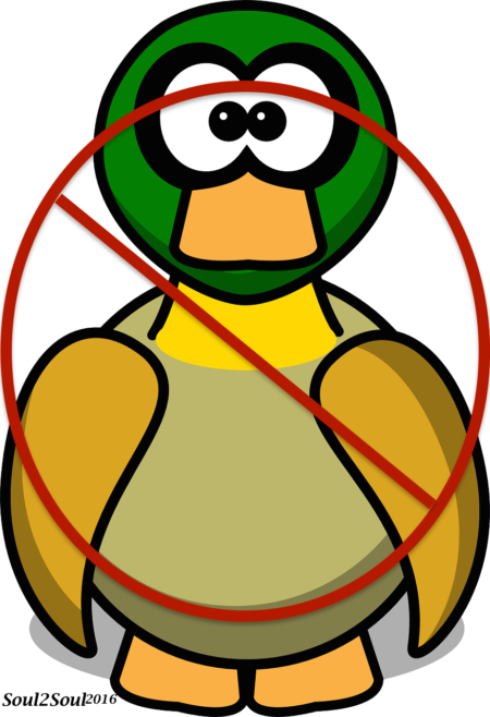 Late Night Duck Hunt A Lesson In Caregiving - Cartoon Duck Clipart (450x658), Png Download