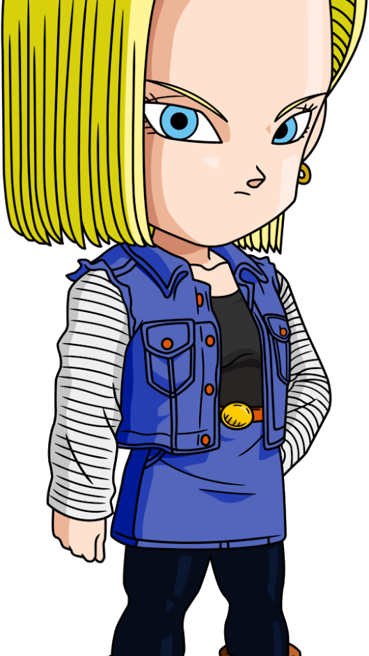 Photo - Cell Chibi Dragon Ball (530x942), Png Download