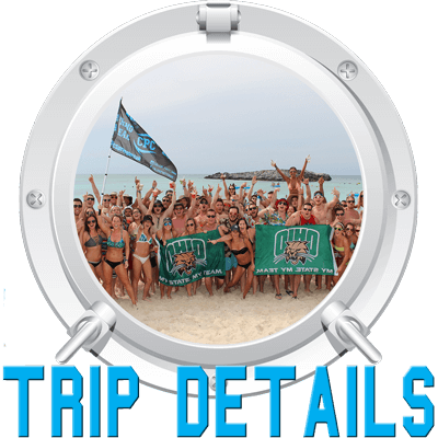 A Completely Different And Exclusive Spring Break - Port Hole View Art Print - Mini By Peaky40 (400x400), Png Download