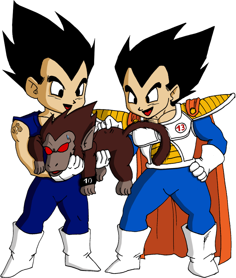 Two Universes In Bad Luck - Do Goten E Sua Namorada (800x941), Png Download