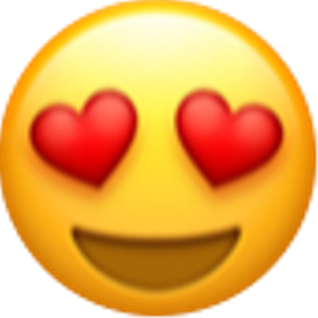 Pixle22 Love Heart Kiss Emoji Freetoedit - Emoji Png (1024x1024), Png Download
