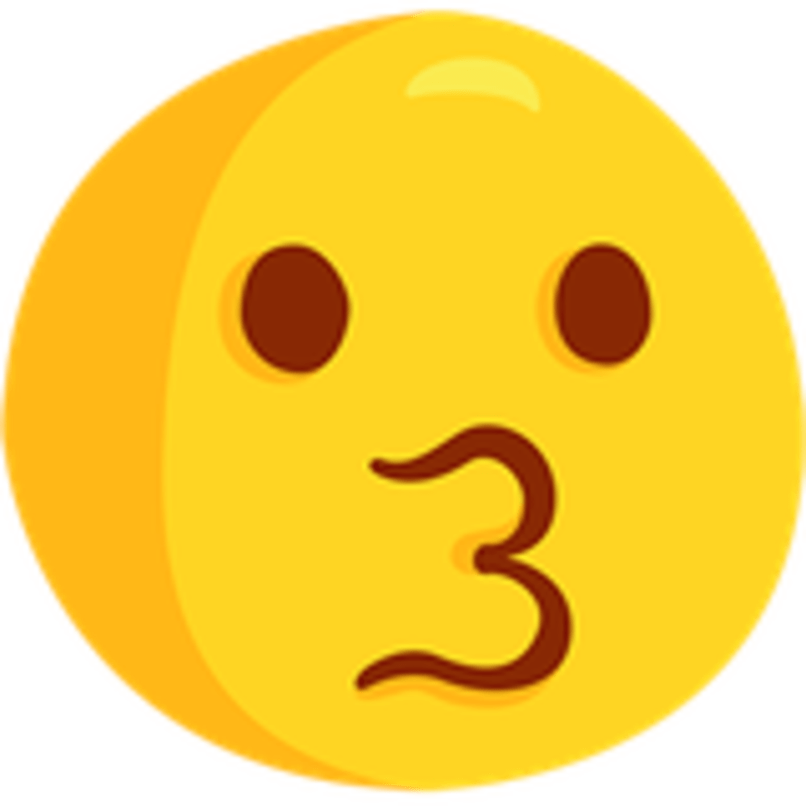 Facebook Emoticons Lips Lipstutorial Org Some Thoughts - Facebook Kiss Emoji (806x806), Png Download